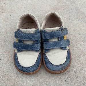 Livie & Luca Boys Sagan Leather Sneakers Blue